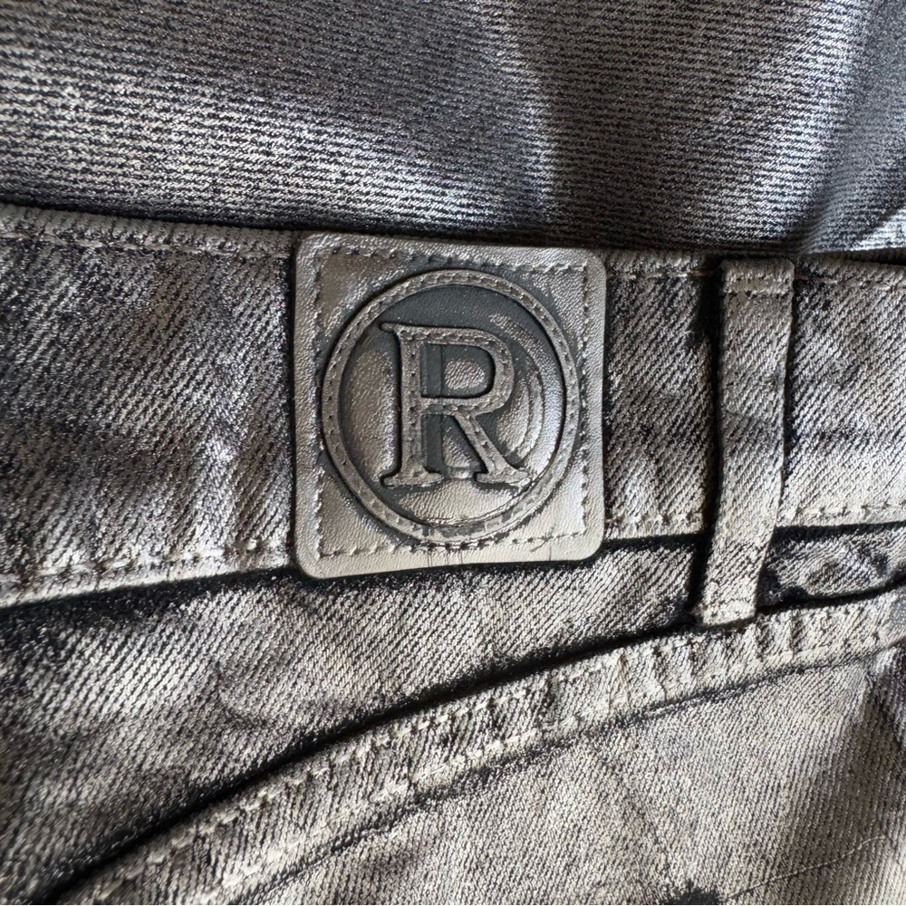 REVICE NWT Fly Silver wide leg jeans size 32 - Picture 10 of 16